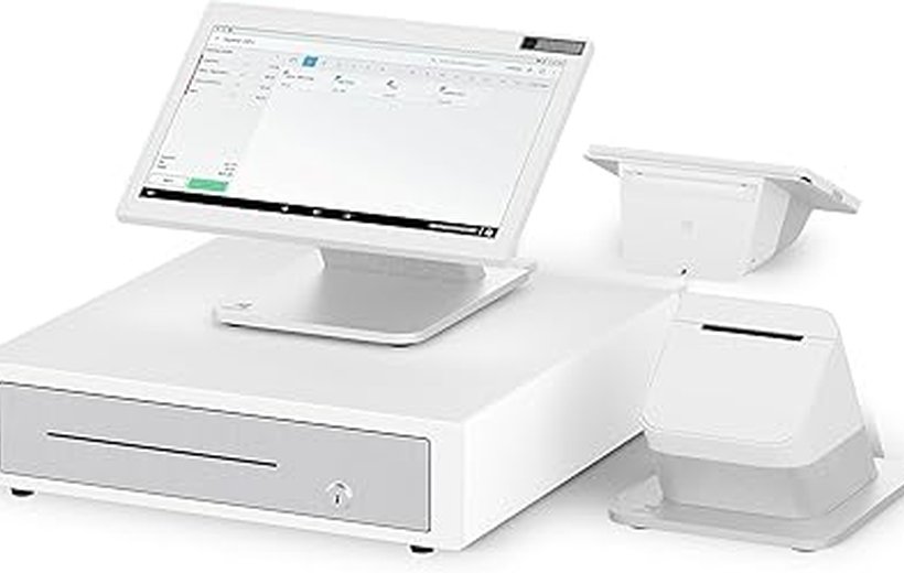 Clover Station Duo POS system with customer-facing display